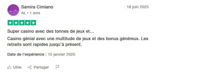 Monro Casino avis client
